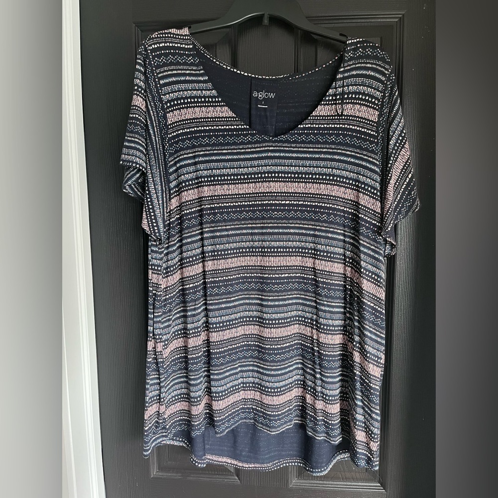 a:glow maternity tunic tshirt